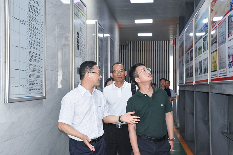 內(nèi)江市統(tǒng)計局到川威連界基地調(diào)研(圖2)