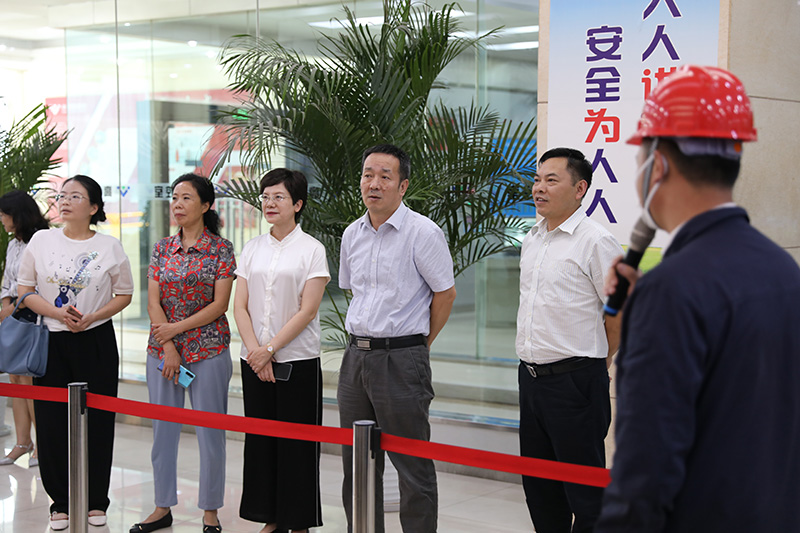 省機(jī)電冶煤工會到川威集團(tuán)專題調(diào)研(圖1)