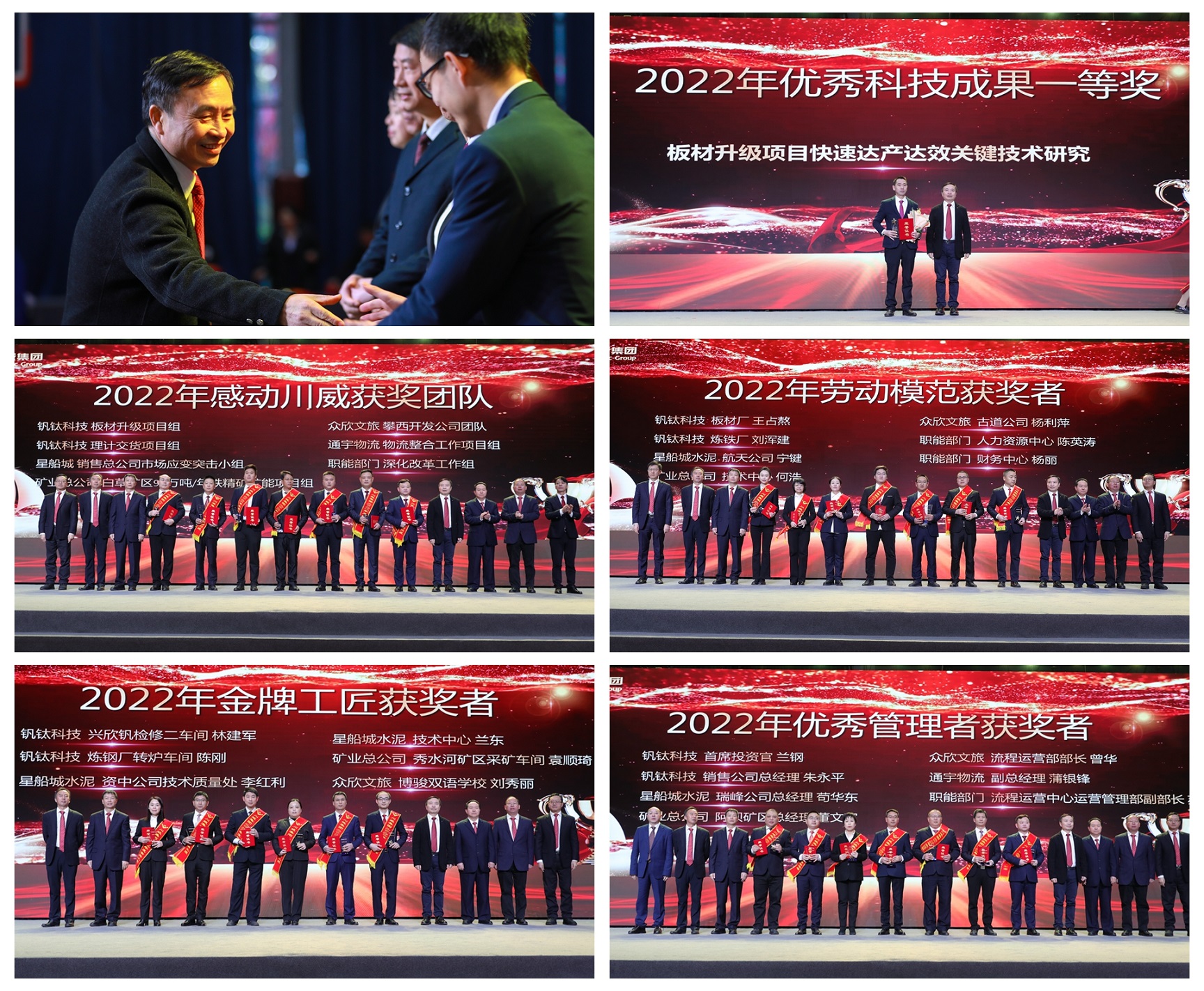 創(chuàng)造奇跡 追求卓越——川威集團隆重召開2022年年會暨三代會(圖8) 創(chuàng)造奇跡 追求卓越——川威集團隆重召開2022年年會暨三代會(圖8)