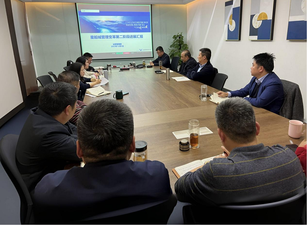 持續(xù)開展流程建設   堅定不移推進管理變革 ——星船城公司組織召開管理變革第二階段匯報會