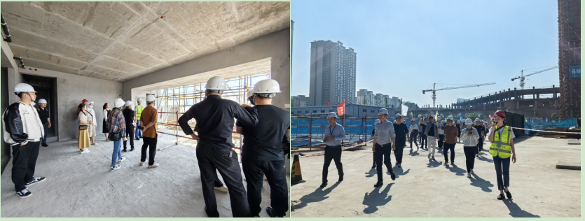 業(yè)主說好才是真的好！——眾欣森林開展工地開放日活動(圖2)