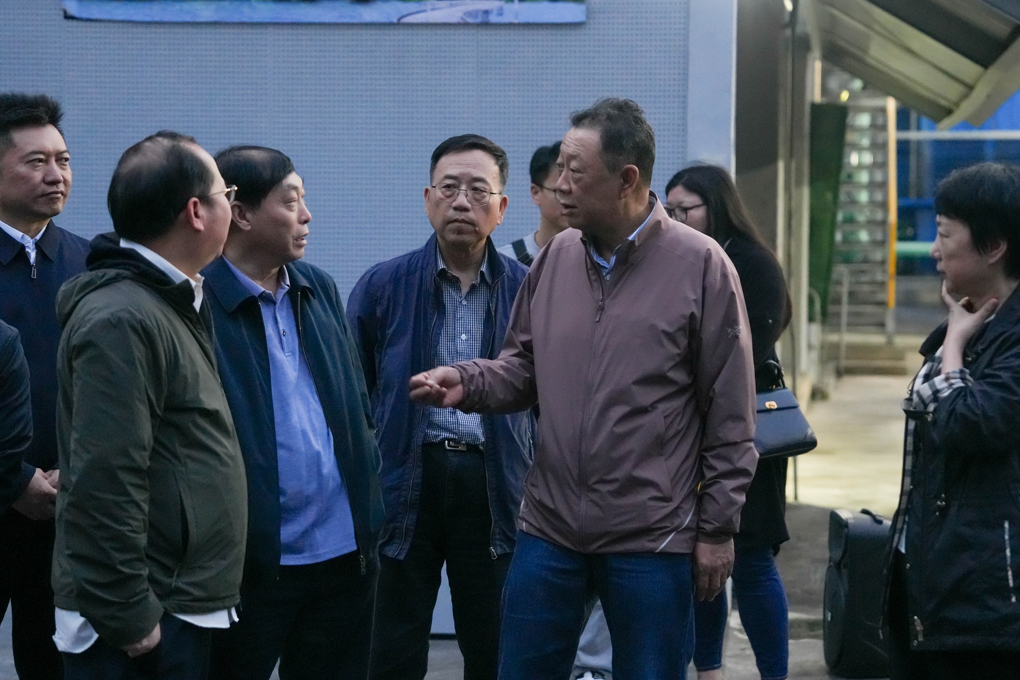 省高科協(xié)理事長(zhǎng)，省政協(xié)黨組原副書(shū)記、副主席曲木史哈一行到川威調(diào)研(圖3)