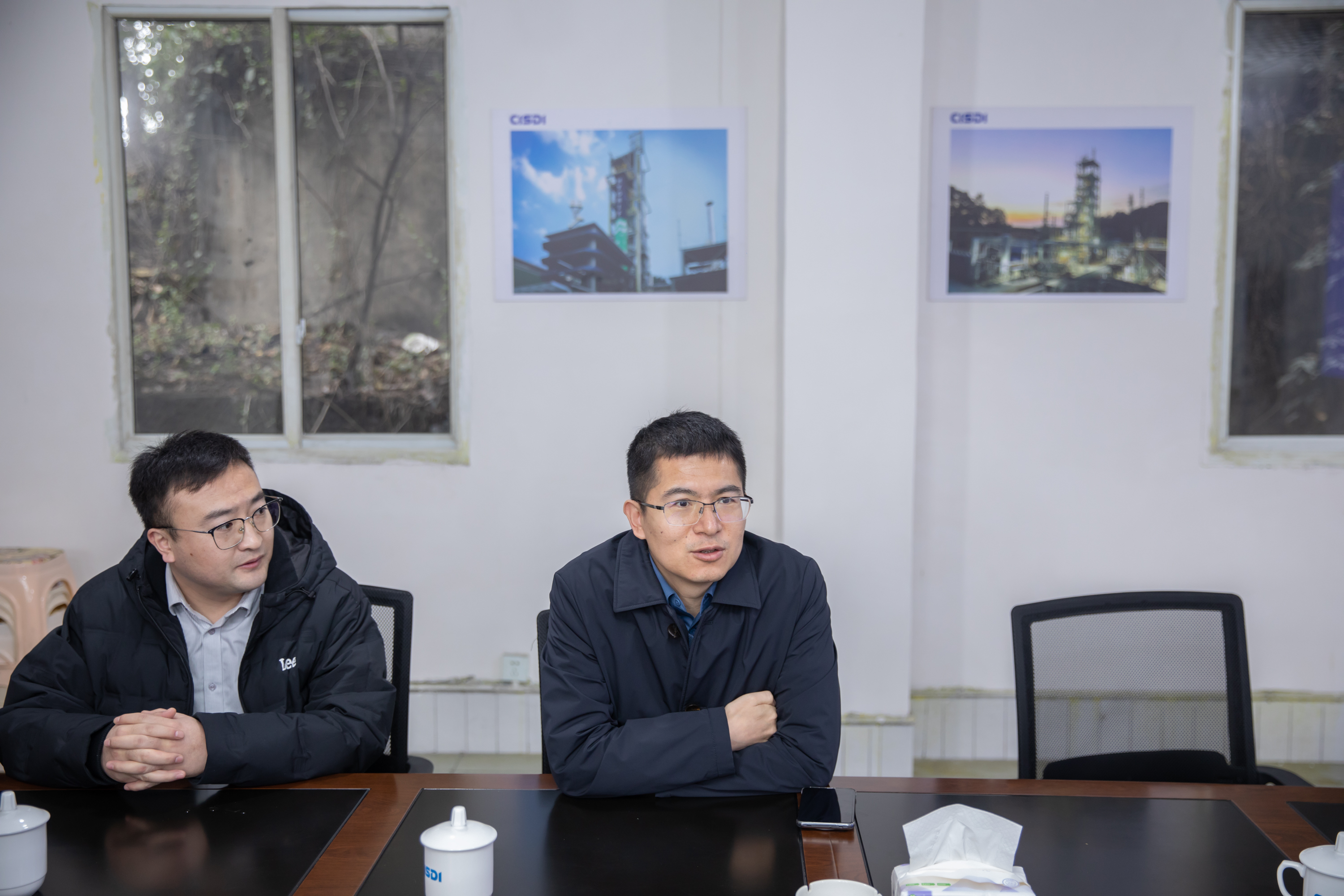 工信部原材料司鋼鐵處副處長(zhǎng)張緒武一行到川威連界基地調(diào)研(圖4) 工信部原材料司鋼鐵處副處長(zhǎng)張緒武一行到川威連界基地調(diào)研(圖4)