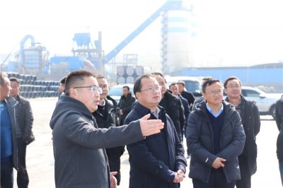 涼山州州委常委、西昌市市委書記馬輝視察通宇物流攀西（裝配建材）物流港