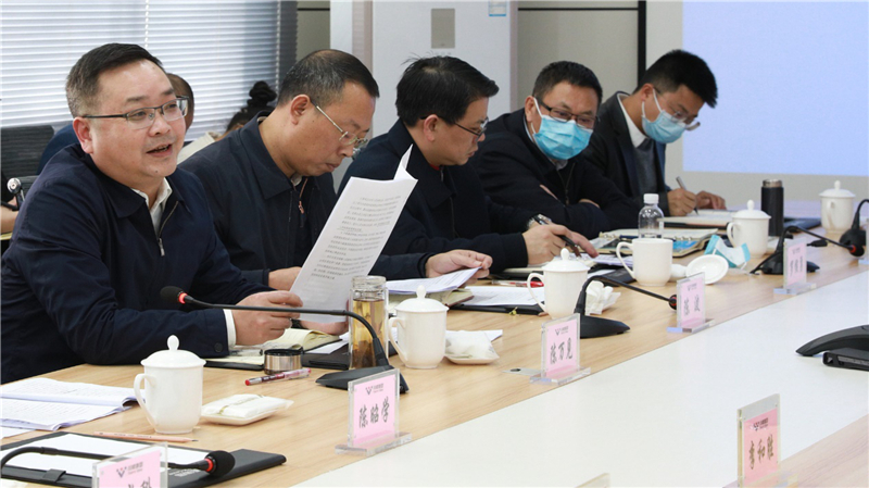 內(nèi)江市副市長(zhǎng)陳萬(wàn)見(jiàn)一行到川威調(diào)研(圖3)
