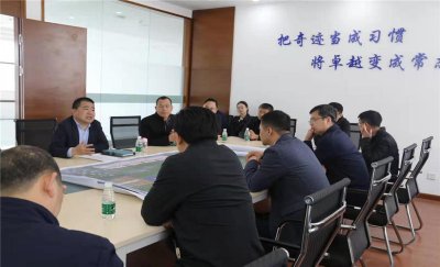 內(nèi)江市市中區(qū)區(qū)委書記馬炬一行蒞臨通宇物流渤商公司視察指導工作