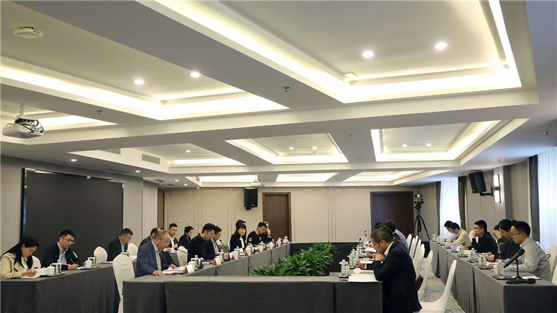 內(nèi)江市市長鄭莉一行到川威集團(tuán)座談交流(圖1)